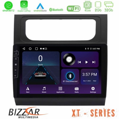 Bizzar XT Series VW Touran 2011-2015 4core Android12 2+32GB Navigation Multimedia Tablet 10