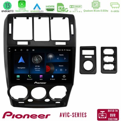 Pioneer AVIC 8Core Android13 4+64GB Hyundai Getz 2002-2009 Navigation Multimedia Tablet 9