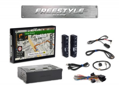 Alpine X903DC-F Freestyle 9-inch Navigation System for custom installation
