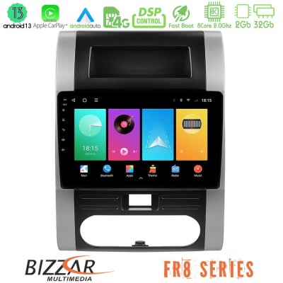 Bizzar FR8 Series Nissan X-Trail T31 8core Android13 2+32GB Navigation Multimedia Tablet 10