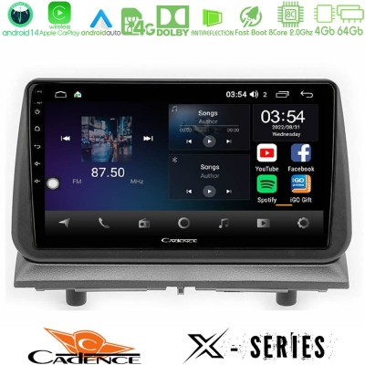 Cadence X Series Dodge Nitro 2007-2011 8core Android 14 4+64GB Navigation Multimedia Tablet 9