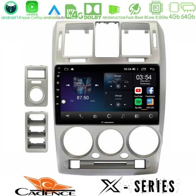 Cadence X Series Hyundai Getz 2002-2009 8core Android 14 4+64GB Navigation Multimedia Tablet 9