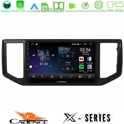 Cadence X Series Vw Amarok 2017-2022 8core Android 14 4+64GB Navigation Multimedia Tablet 9