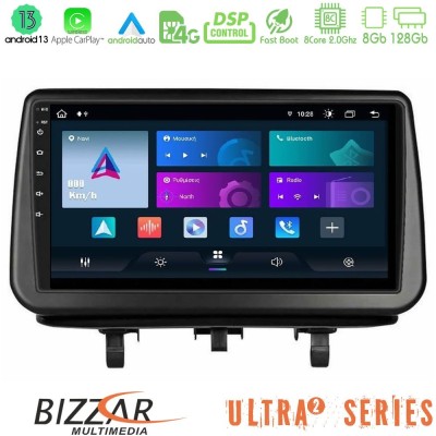Bizzar Ultra Series Opel Meriva B 2010-2017 8core Android13 8+128GB Navigation Multimedia Tablet 9