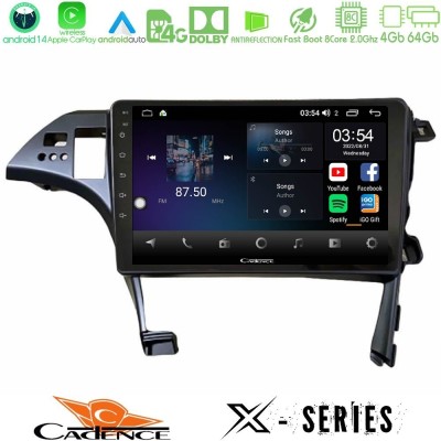 Cadence X Series Toyota Prius 2010-2015 8core Android 14 4+64GB Navigation Multimedia Tablet 9