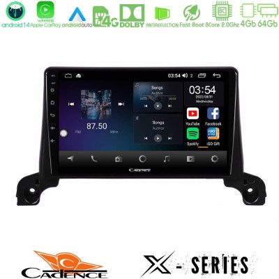 Cadence X Series Peugeot 3008/5008 2017-2023 8core Android 14 4+64GB Navigation Multimedia Tablet 9