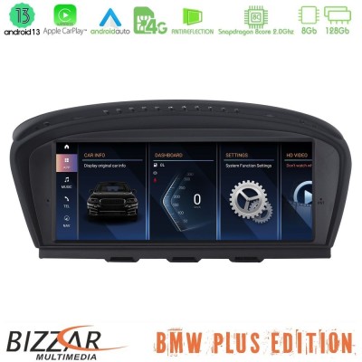 Bizzar Plus Edition BMW 3er/5er/6er (E90/E60/E63) Android13 8Core (8+128GB) Navigation Multimedia 8.8
