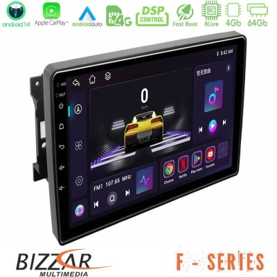 Bizzar F Series 8Core Android14 4+64GB  Chrysler / Dodge / Jeep Navigation Multimedia Tablet 10