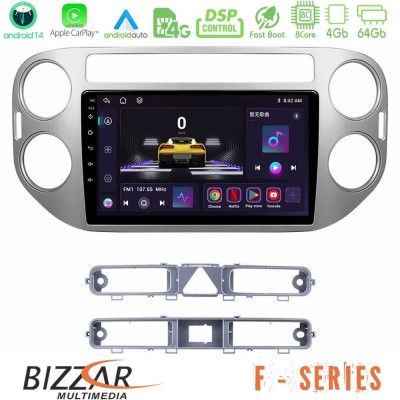 Bizzar F Series 8Core Android14 4+64GB  VW Tiguan Navigation Multimedia Tablet 9