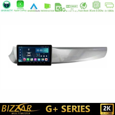 Bizzar G+ Series Alfa Romeo Giulietta 2010-2014 8Core Android14 6+128GB Navigation Multimedia Tablet 9