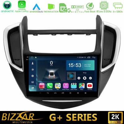 Bizzar G+ Series Chevrolet Trax 2013-2020 8core Android14 6+128GB Navigation Multimedia Tablet 9
