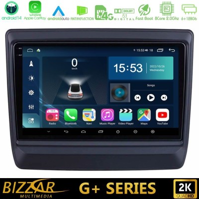 Bizzar G+ Series Isuzu D-MAX 2020-2023 8core Android14 6+128GB Navigation Multimedia Tablet 9