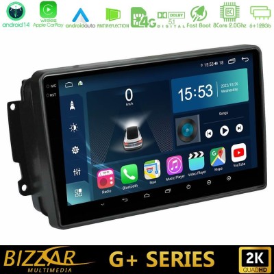 Bizzar G+ Series Mercedes C/CLK/G Class (W203/W209) 8core Android14 6+128GB Navigation Multimedia Tablet 9