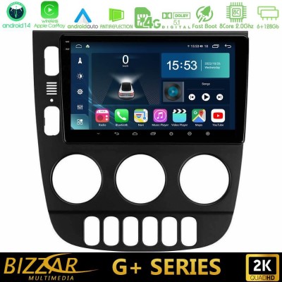 Bizzar G+ Series Mercedes ML Class 1998-2005 8Core Android14 6+128GB Navigation Multimedia Tablet 9