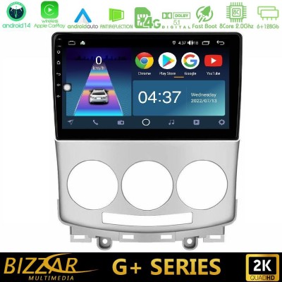 Bizzar G+ Series Mazda 5 2004-2010 8core Android14 6+128GB Navigation Multimedia Tablet 9