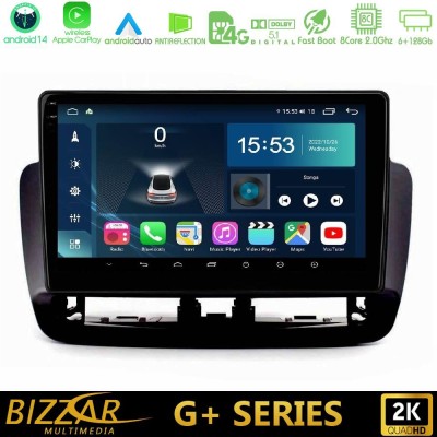 Bizzar G+ Series Seat Ibiza 2012-2015 8core Android14 6+128GB Navigation Multimedia Tablet 9