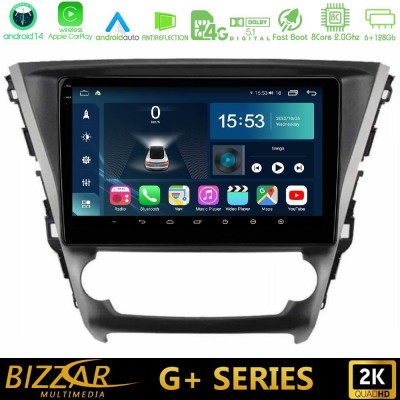 Bizzar G+ Series Toyota Avensis 2015-2018 8core Android14 6+128GB Navigation Multimedia Tablet 9