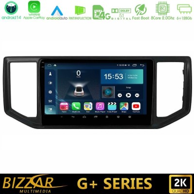 Bizzar G+ Series VW Amarok 2017-2022 8core Android14 6+128GB Navigation Multimedia Tablet 9