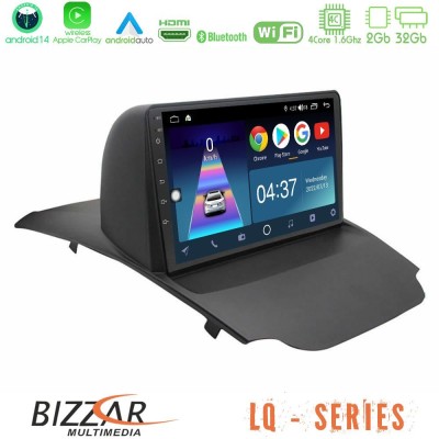 Bizzar LQ Series 4Core Android14 2+32GB Ford Ecosport 2014-2017 Navigation Multimedia Tablet 10