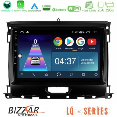 Bizzar LQ Series 4Core Android14 2+32GB Ford Ranger 2017-2022 Navigation Multimedia Tablet 9