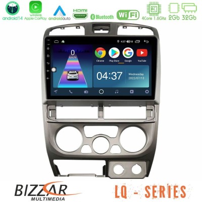 Bizzar LQ Series 4Core Android14 2+32GB Isuzu D-Max 2004-2006 Navigation Multimedia Tablet 9