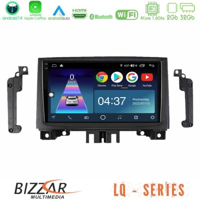 Bizzar LQ Series 4Core Android14 2+32GB Mercedes Sprinter/VW Crafter 2006-2018 Navigation Multimedia Tablet 9