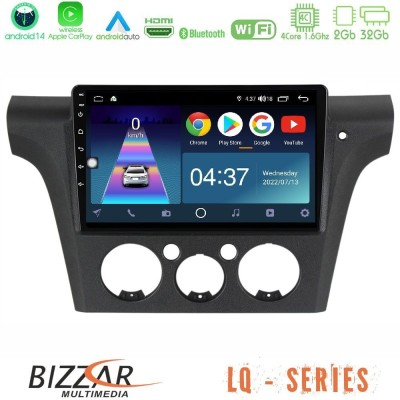 Bizzar LQ Series 4Core Android14 2+32GB Mitsubishi Outlander 2002 – 2007 Navigation Multimedia Tablet 9