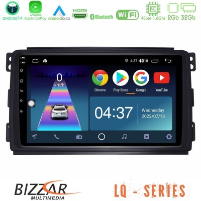 Bizzar LQ Series 4Core Android14 2+32GB Smart 451 Navigation Multimedia Tablet 9