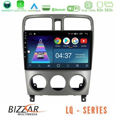 Bizzar LQ Series 4Core Android14 2+32GB Subaru Forester 2003-2007 Navigation Multimedia Tablet 9