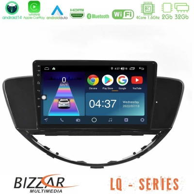 Bizzar LQ Series 4Core Android14 2+32GB Subaru Tribeca 2007-2014 Navigation Multimedia Tablet 9