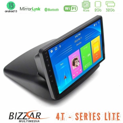 Bizzar 4T Series Fiat Doblo 2002 – 2009 4Core Android13 2+32GB Navigation Multimedia Tablet 10