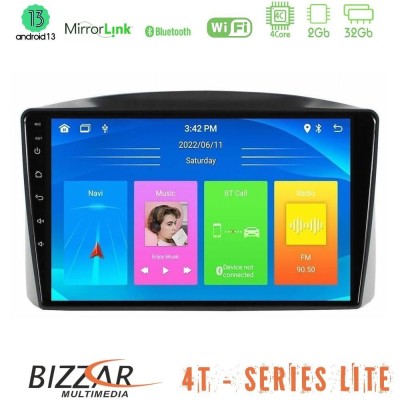 Bizzar 4T Series Jeep Grand Cherokee 2005-2007 4Core Android13 2+32GB Navigation Multimedia Tablet 10