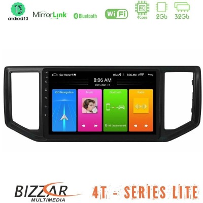 Bizzar 4T Series VW Amarok 2017-2022 4Core Android13 2+32GB Navigation Multimedia Tablet 9