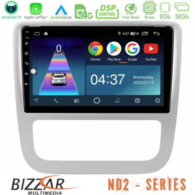 Bizzar ND2 Series 8Core Android14 2+32GB  VW Scirocco / Eos Navigation Multimedia Tablet 9