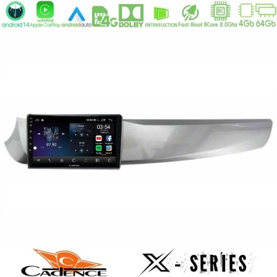 Cadence X Series Alfa Romeo Giulietta 2010-2014 8core Android 14 4+64GB Navigation Multimedia Tablet 9