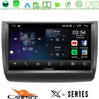 Cadence X Series Toyota Prius 2004-2009 8core Android 14 4+64GB Navigation Multimedia Tablet 9