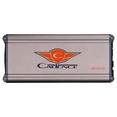Cadence ESCORT Series Amplifier 4Channel ESC640.4D Mini Size