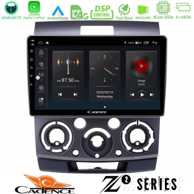 Cadence Z2 Series 8Core Android14 4+64GB  Ford Ranger/Mazda BT50 Navigation Multimedia Tablet 9