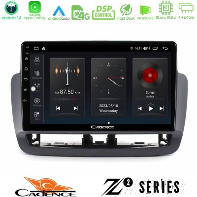 Cadence Z2 Series 8Core Android14 4+64GB  Seat Ibiza 2012-2015 Navigation Multimedia Tablet 9