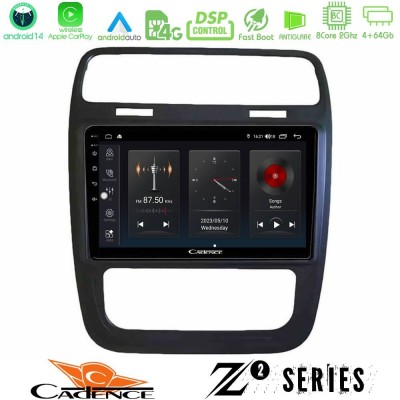 Cadence Z2 Series 8Core Android14 4+64GB VW Scirocco 2014 – 2017 Navigation Multimedia Tablet 9