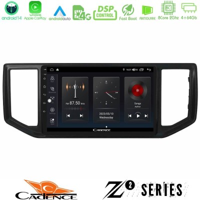 Cadence Z2 Series 8Core Android14 4+64GB  VW Amarok 2017-2022 Navigation Multimedia Tablet 9