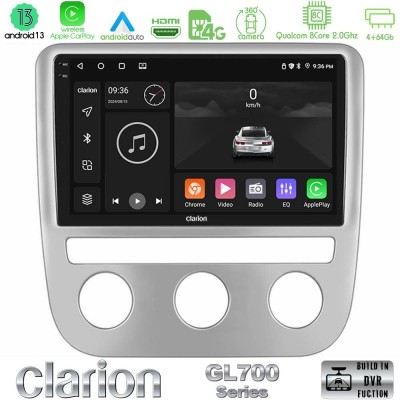 Clarion GL700 Series 8Core Android13 4+64GB VW Scirocco / Eos Navigation Multimedia Tablet 9