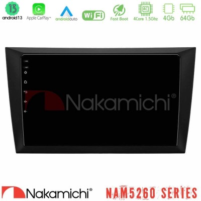 Nakamichi NAM5260 Series 4Core Android13 4+64GB Vw Golf 6 Navigation Multimedia Tablet 9