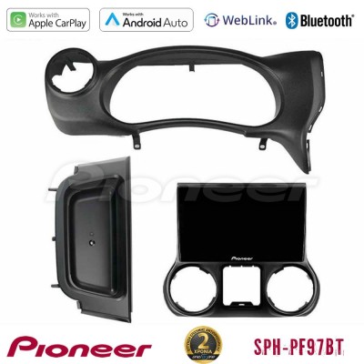 Pioneer SPH-PF97BT Series    Jeep Wrangler 2014-2017 Multimedia Station 9