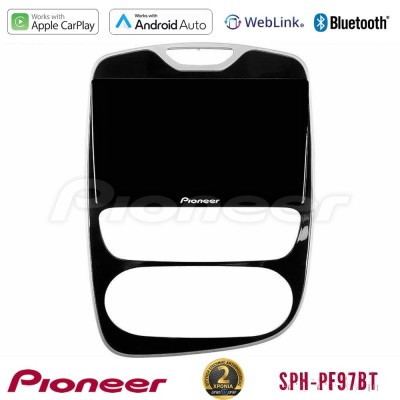 Pioneer SPH-PF97BT Series    Renault Clio 2016-2019 Multimedia Station 9