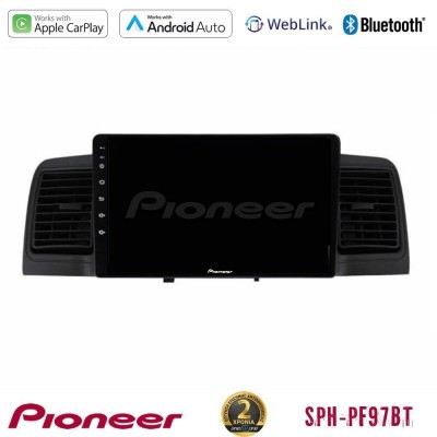 Pioneer SPH-PF97BT Series    Toyota Corolla 2002-2006 Multimedia Station 9