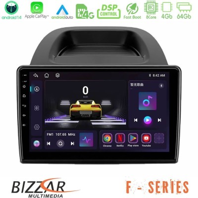 Bizzar F Series 8Core Android14 4+64GB  Ford Ecosport 2018-2020 Navigation Multimedia Tablet 10