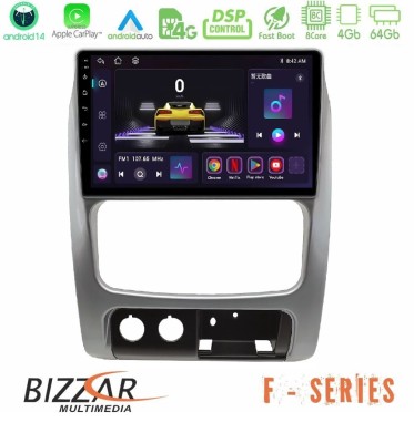 Bizzar F Series 8Core Android14 4+64GB Jeep Cherokee (KJ) 2002-2007 Navigation Multimedia Tablet 9