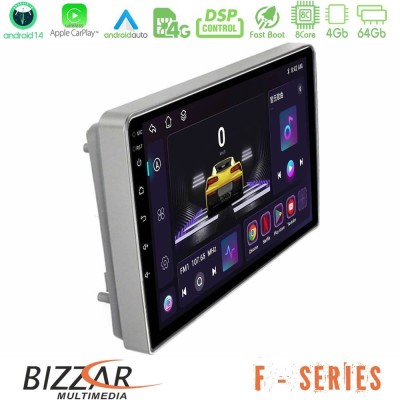 Bizzar F Series 8Core Android14 4+64GB  Opel Astra/Corsa/Antara/Zafira Navigation Multimedia Tablet 9