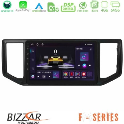 Bizzar F Series 8Core Android14 4+64GB  VW Amarok 2017-2022 Navigation Multimedia Tablet 9
